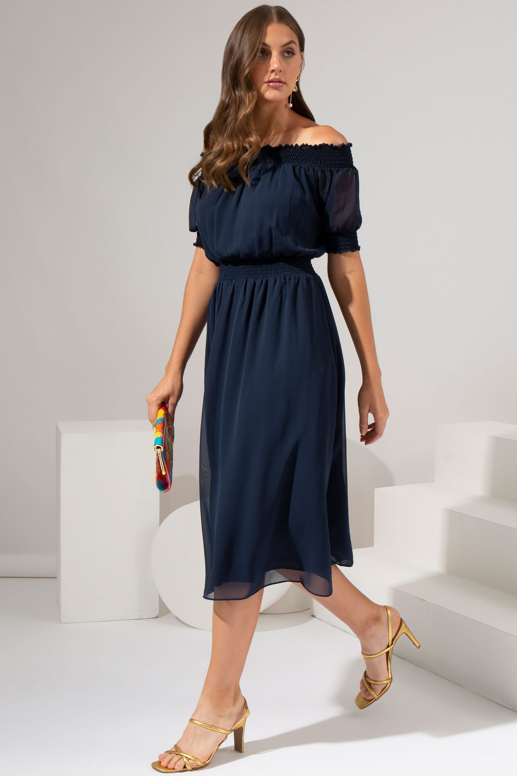 Vestido Midi Gaby Marinho