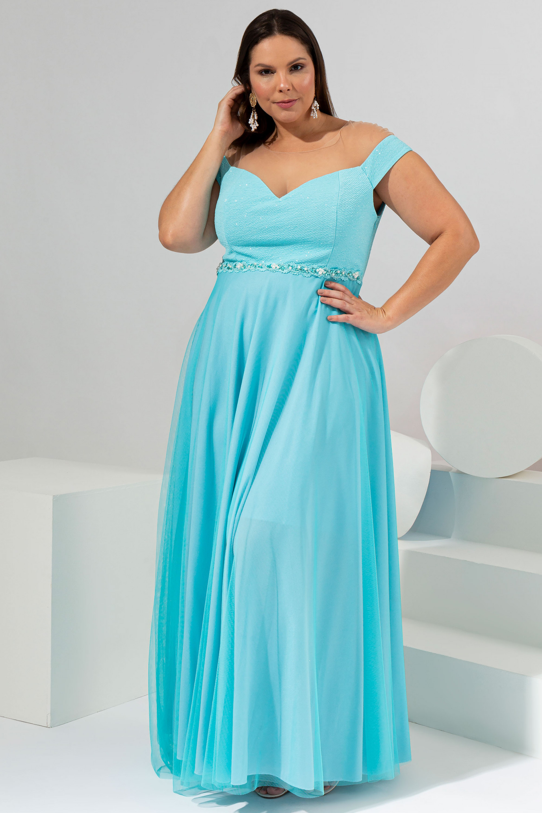 Vestido Longo Angela Tiffany