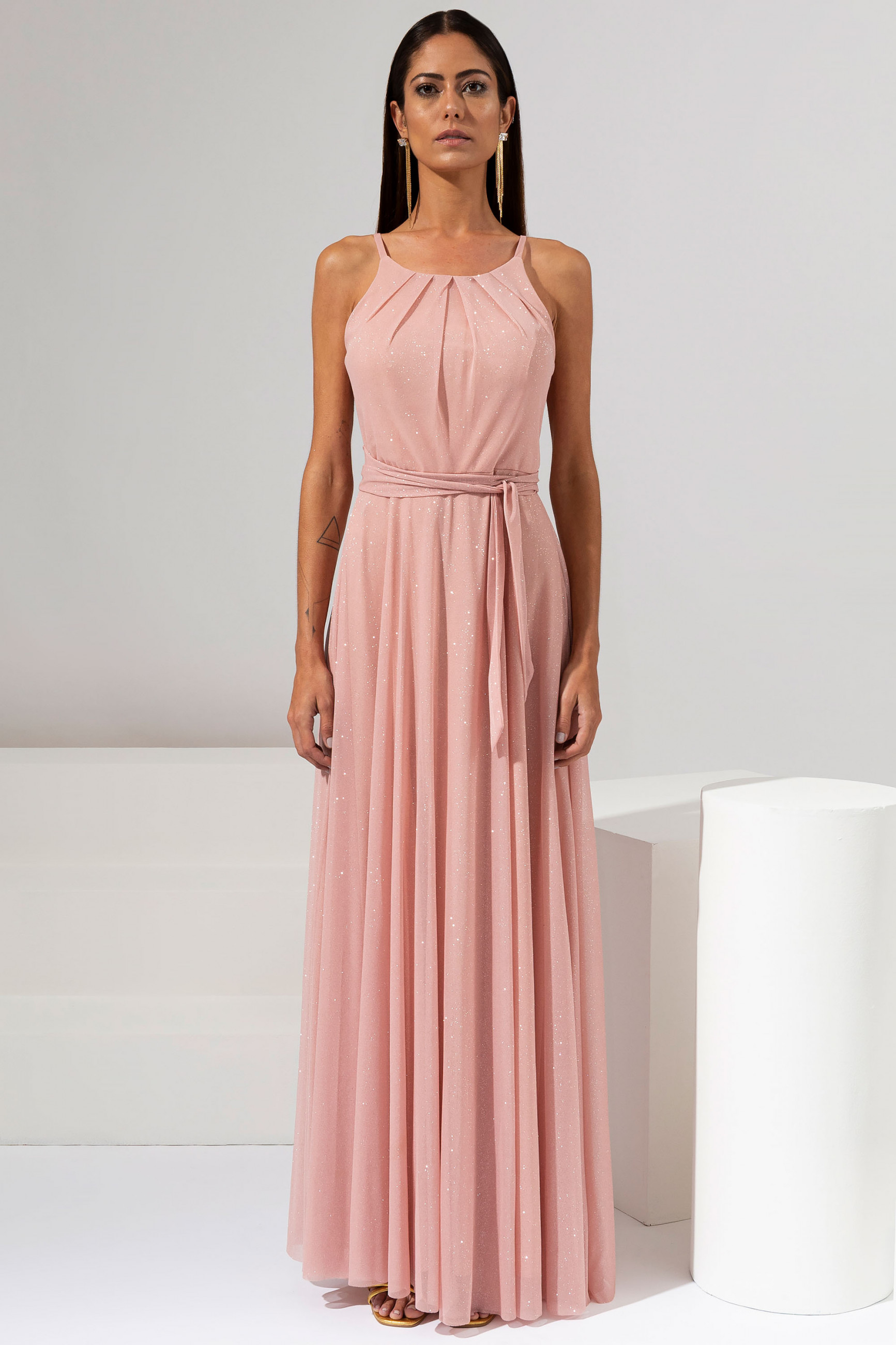 Vestido Longo Maitê Rosa