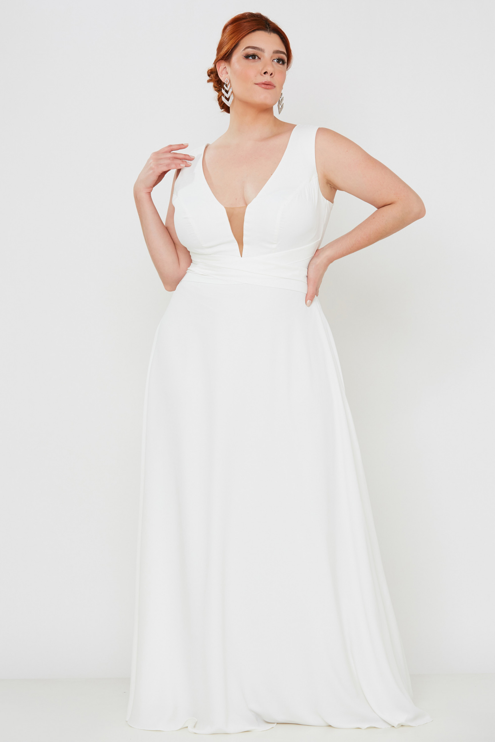 Vestido Longo Larissa Off White