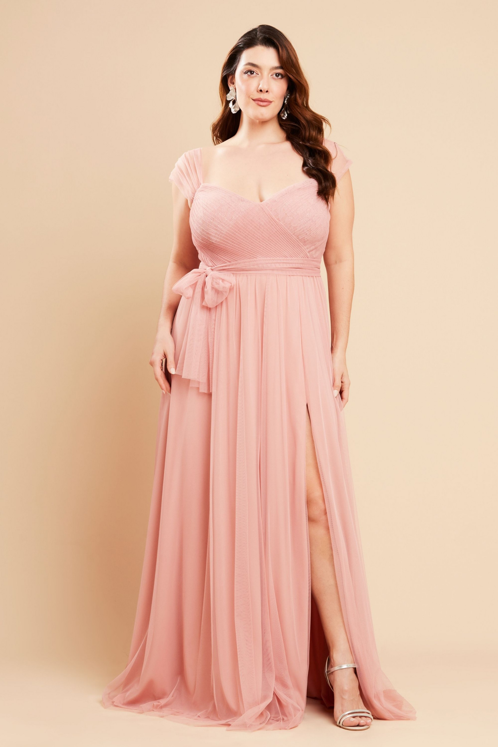 Vestido Longo Tiana Rosa Ladydress