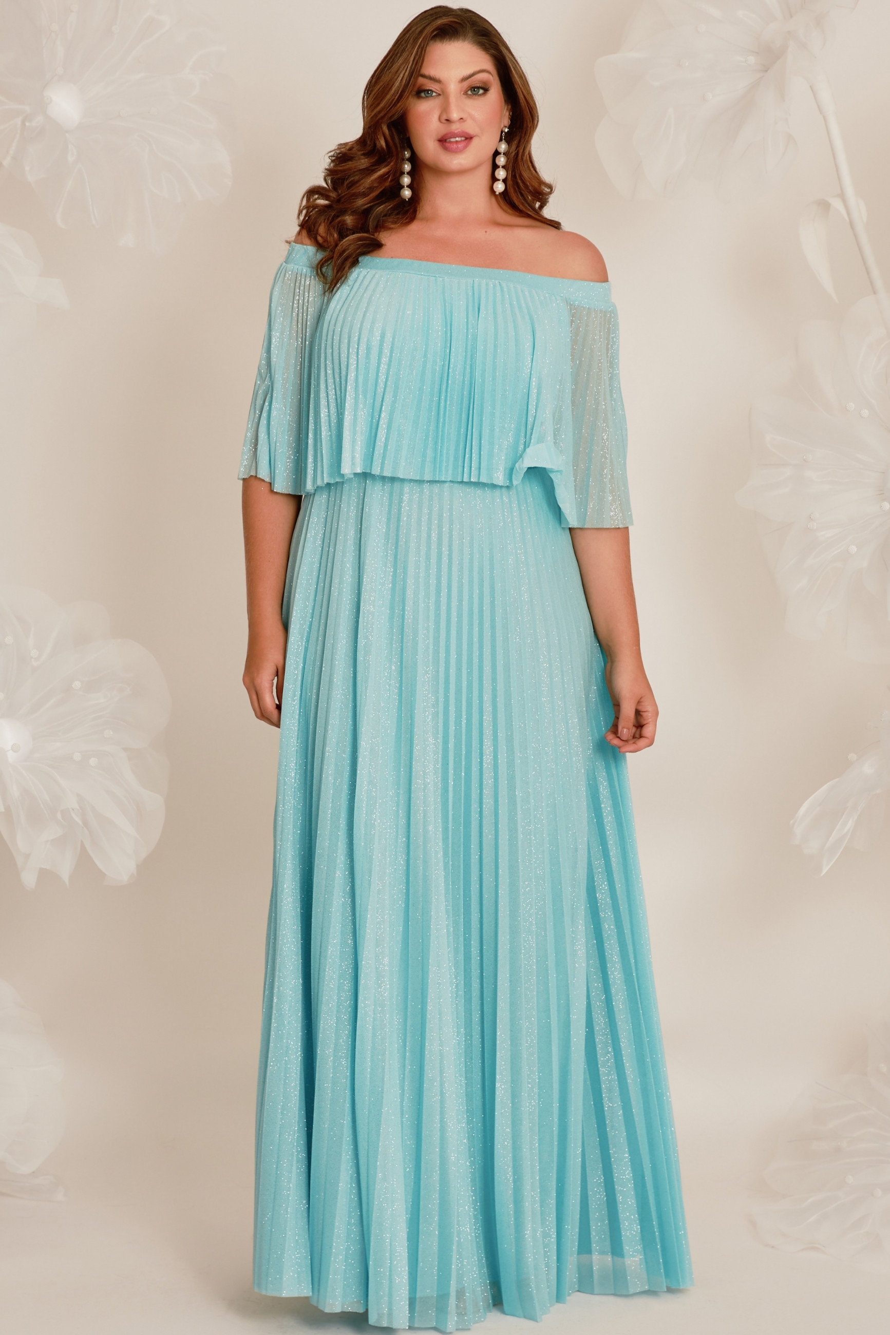 Vestido Festa Madrinha Plus Size Serenity   Longo Ladydress