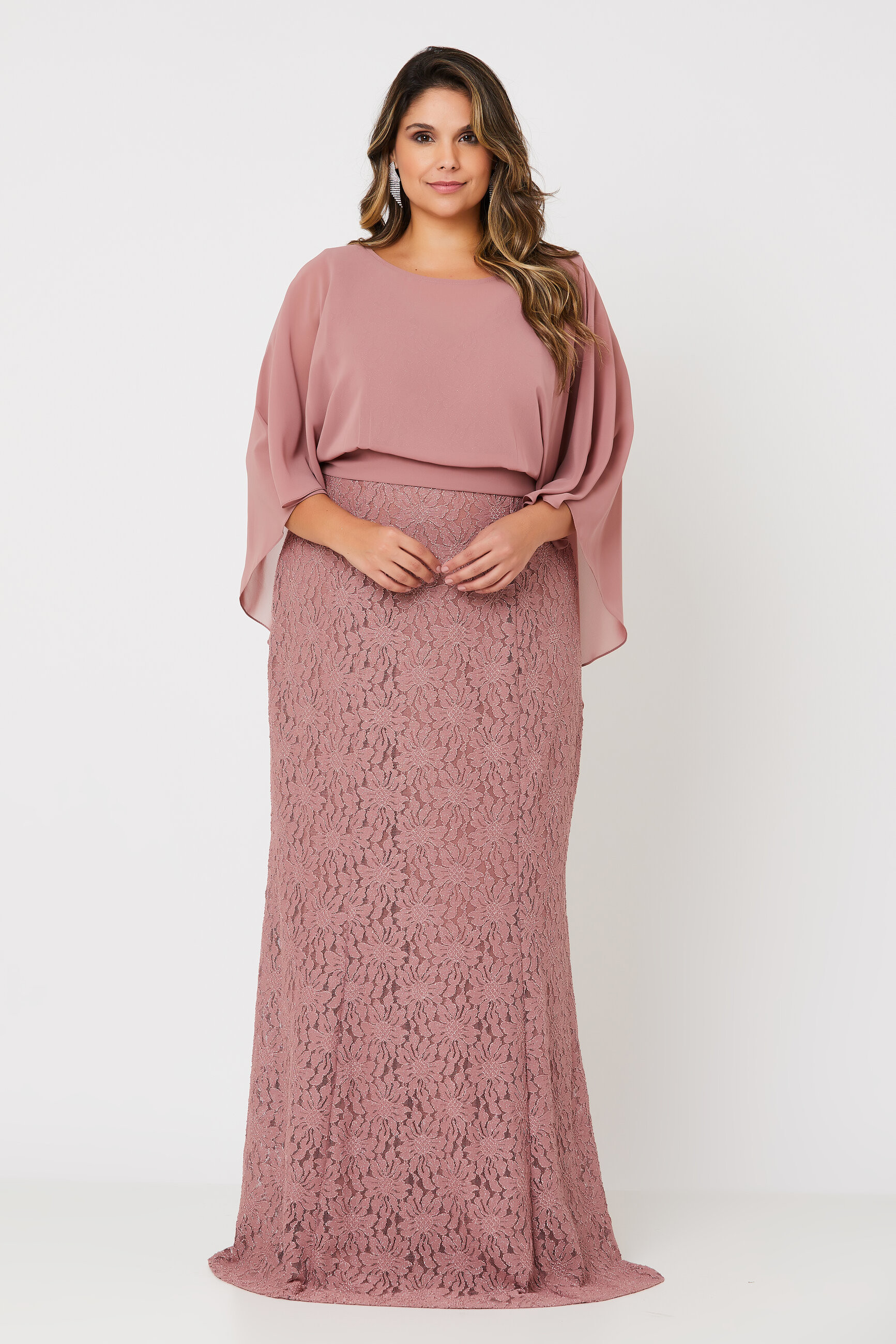 Vestido Longo Nancy Rose