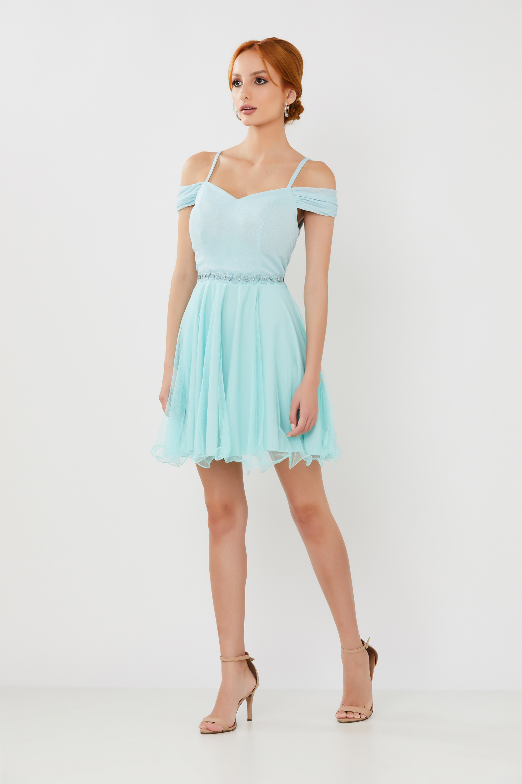 Vestido Curto Pandora Verde Claro