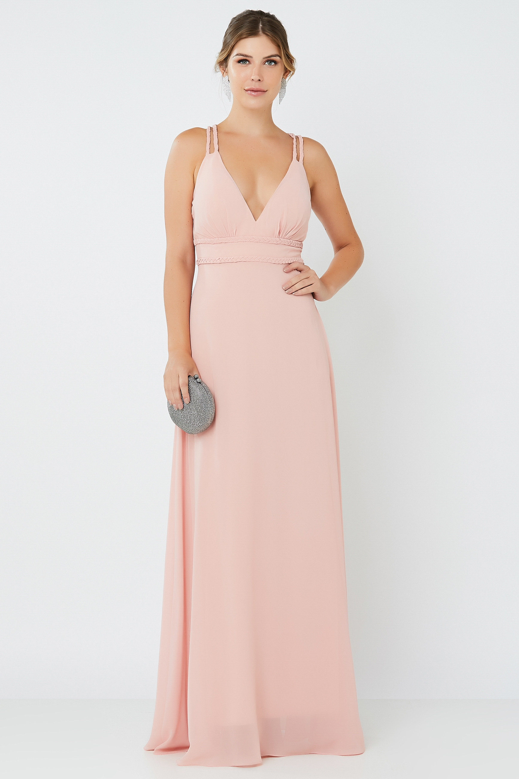 Vestido Longo Bianca Rosa