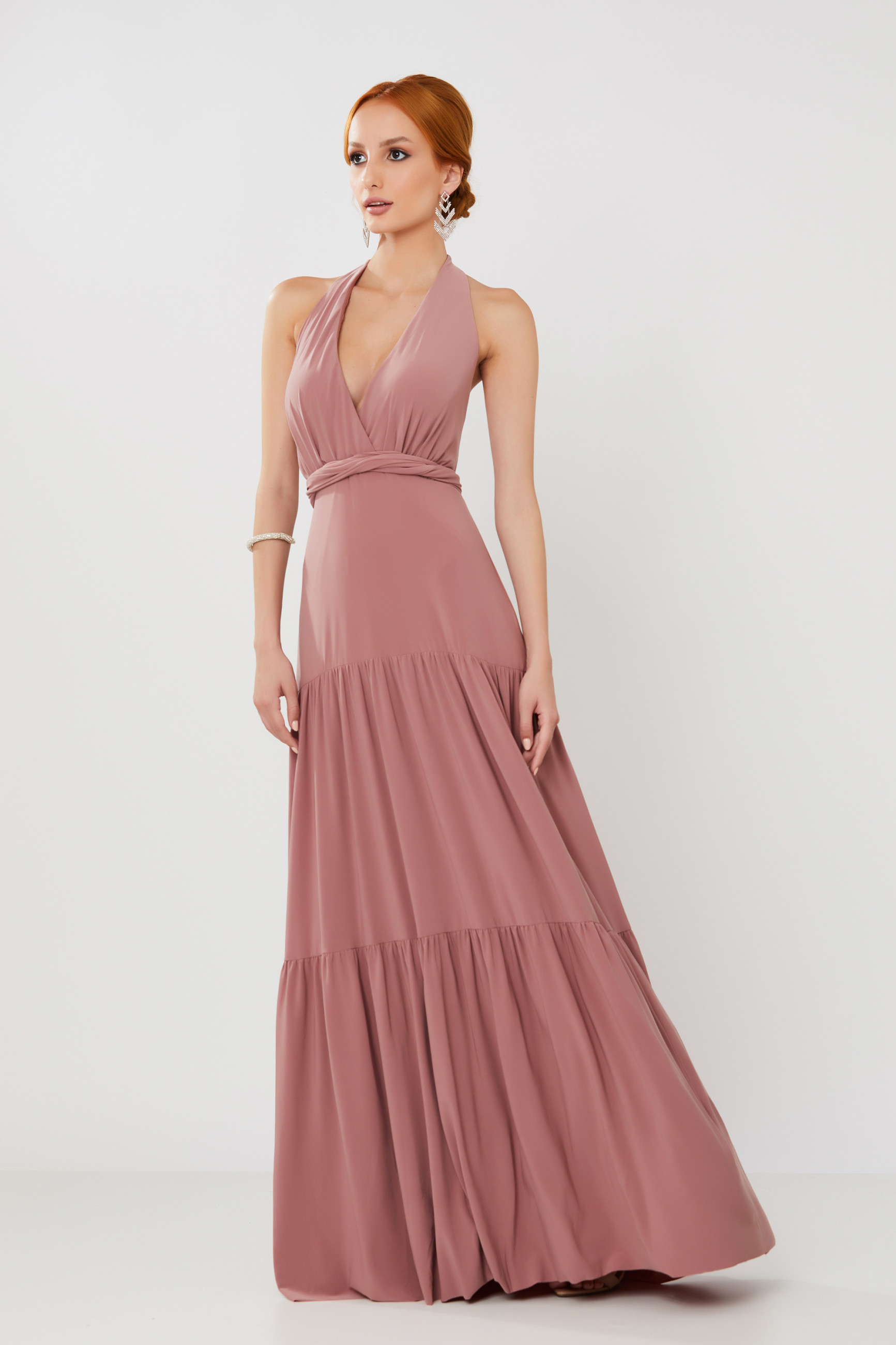 Vestido Longo Juliana Rose