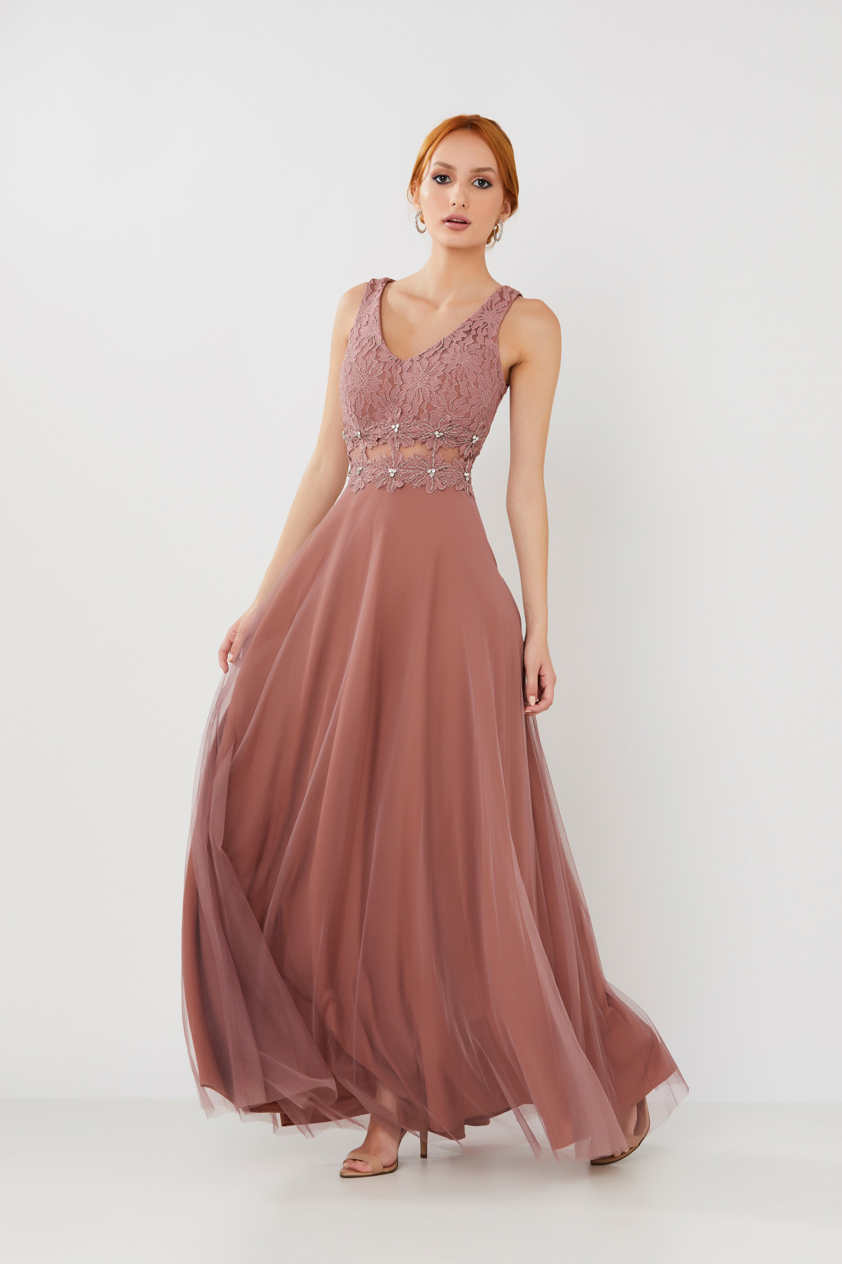 Vestido Longo Olivia Rose