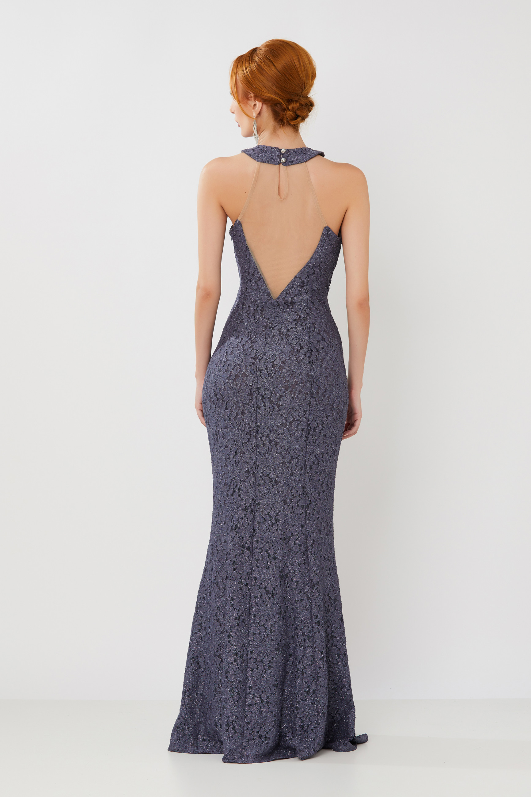 Vestido Longo Polly Grafite