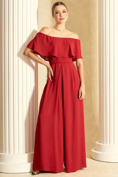 Macacão Longo Marsala Ayla Ladydress