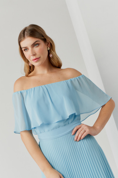 Vestido Longo Rafaela Serenity Ladydress