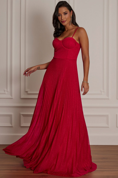 Vestido Longo Zaya Vermelho