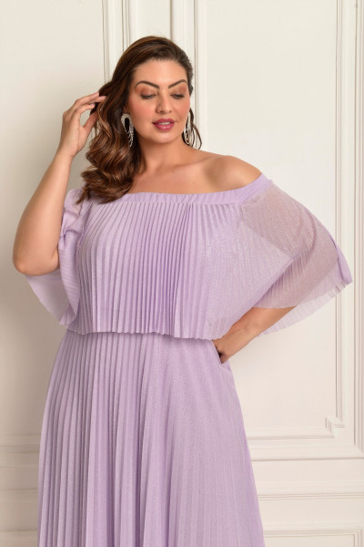 Vestido Longo Brune Lavanda
