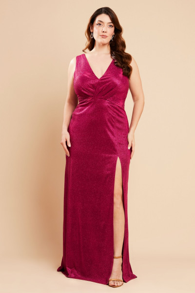 Vestido Longo Agatha Pink