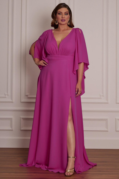 Vestido Longo Paola Pink