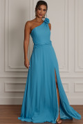 Vestido Longo Jenna Azul