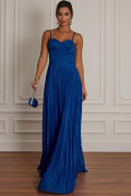 Vestido Longo Zaya Azul Royal