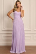 Vestido Longo Zaya Lilás