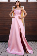Vestido de Festa Longo Rosa Thaly