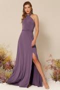 Vestido Longo Silvana Roxo
