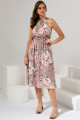 Vestido Midi Estampado Paula Rose