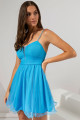 Vestido Curto Grazi Azul