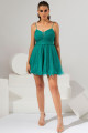Vestido Curto Grazi Verde