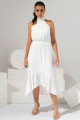 Vestido Midi Lisa Off White