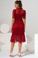 Vestido Midi Carol Marsala