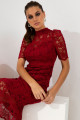 Vestido Midi Carol Marsala