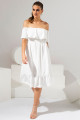 Vestido Midi Mia Off White