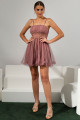 Vestido Curto Bruna Rose