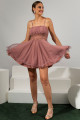 Vestido Curto Bruna Rose