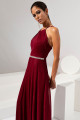 Vestido Longo Marcela Marsala