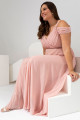 Vestido Longo Lais Rosa