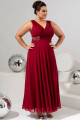 Vestido Longo Alice Marsala
