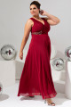Vestido Longo Alice Marsala