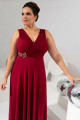 Vestido Longo Alice Marsala