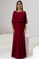 Vestido Longo Hellen Marsala