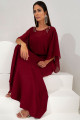 Vestido Longo Hellen Marsala