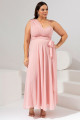 Vestido Longo Cristal Rosa