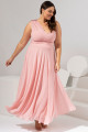 Vestido Longo Cristal Rosa