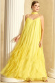 Vestido de Festa Longo Amarelo Inara Ladydress