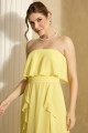 Vestido de Festa Longo Amarelo Stella Ladydress