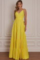 Vestido Festa Madrinha  Amarelo   Longo Ladydress