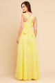 Vestido de Festa Longo Amarelo Melanie Ladydress