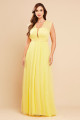 Vestido de Festa Longo Amarelo Melanie Ladydress