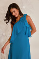 Vestido Festa Madrinha  Azul   Longo Ladydress