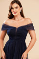 Vestido de Festa Curto Azul Marinho Kylie Ladydress