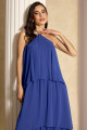  Vestido de Festa Longo Azul Royal Britney Ladydress