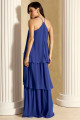  Vestido de Festa Longo Azul Royal Britney Ladydress